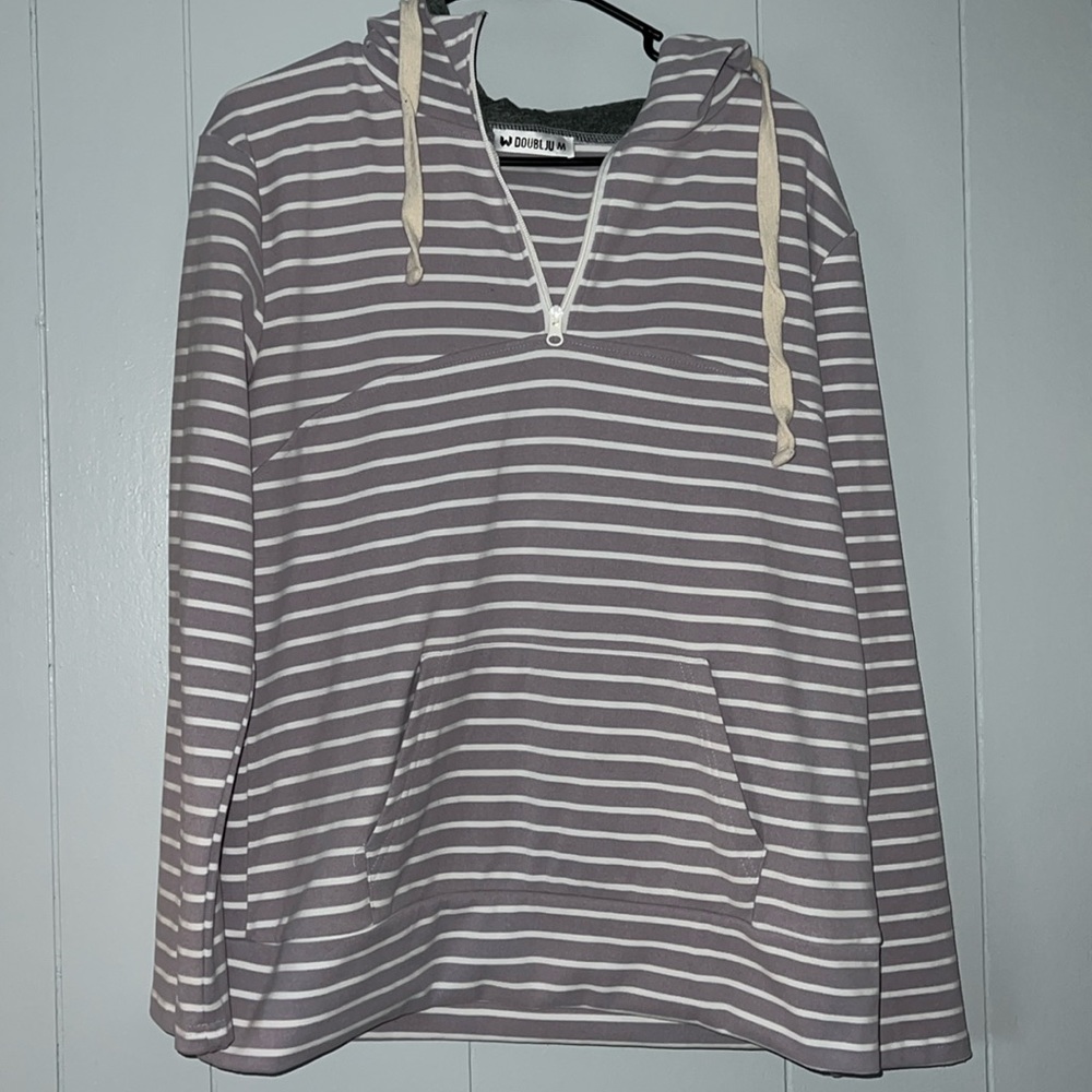 Lilac colored hoodie